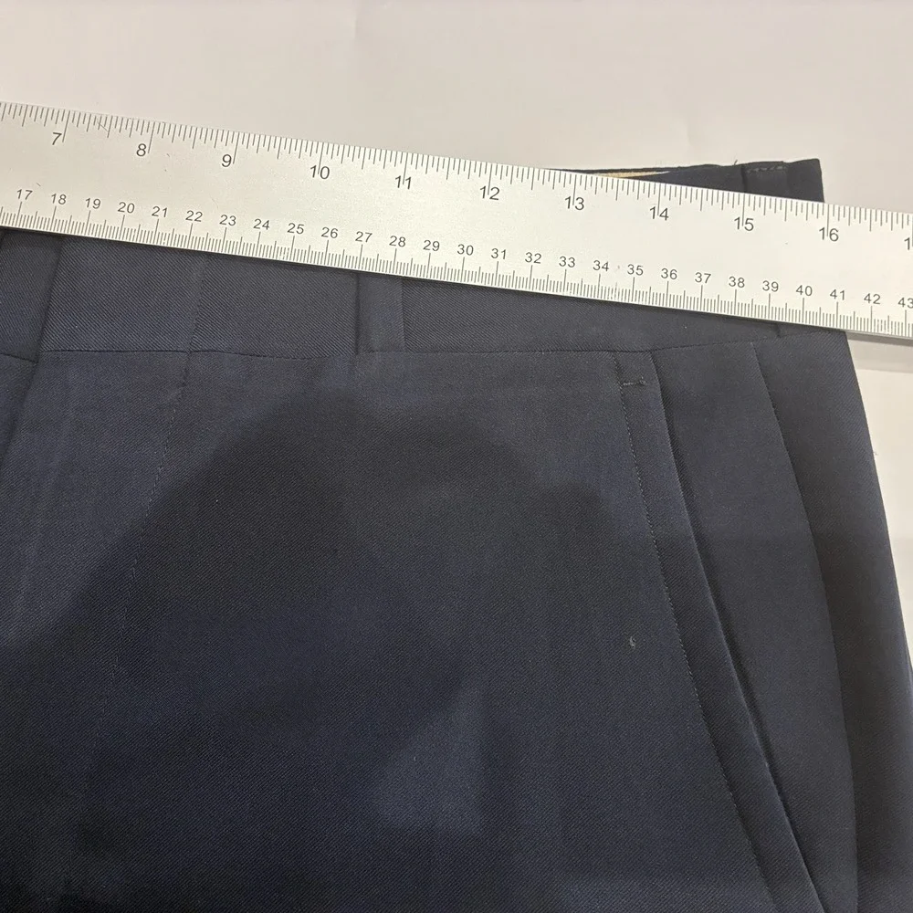 Vintage Corbin Dress Pants Mens 32x30 Navy Trousers USA Made 70s